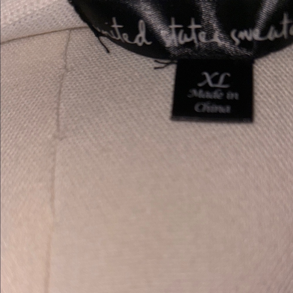 United States Sweaters White knit with bows, feminine, flattering, fairy, light! - Picture 6 of 6